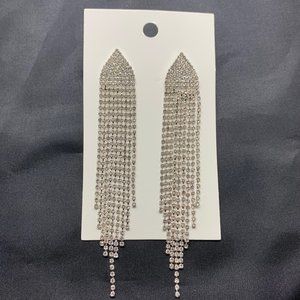 H&M Silver Jewel Chandelier